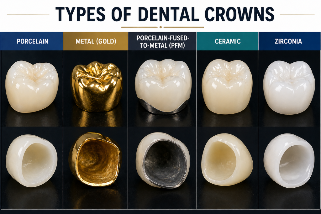 Dental Crown Materials & Types