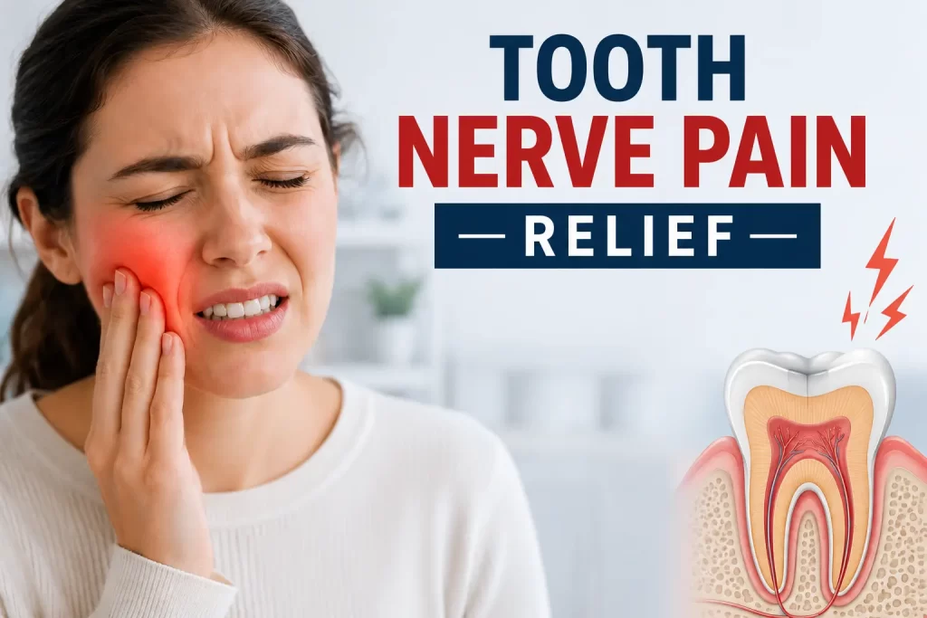 how to relieve tooth nerve pain